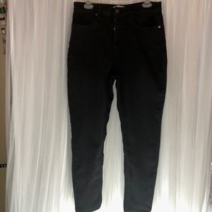 No Boundaries Junior Skinny Stretchy Jeans Size 13 Black